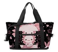 Bolsa de viaje con diseño de corazones de gatos, bolsa de fin de semana expandible, impermeable, para deporte, gimnasio, hospital, Multicolor 15, Talla única, Bolsa de viaje