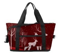 Bolsa de viaje con diseño de corazones de gatos, bolsa de fin de semana expandible, impermeable, para deporte, gimnasio, hospital, Multicolor 14, Talla única, Bolsa de viaje