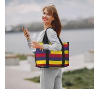 Bolsa de viaje con estampado de bandera del Reino de Hawái, bolsa de viaje, bolsa de artículos personales, para viajes, gimnasio, deportes, fin de semana, Black, Talla única