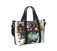 Bolsa de viaje con estampado de cerebro de inteligencia artificial, bolsa de mano para fin de semana, para viajes, gimnasio, yoga