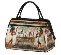 Bolsa de viaje con estampado de Egipto Antiguo para mujeres, hombres, niños y niñas, bolsas de fin de semana, bolsa de viaje de 24 L para deportes, gimnasio, yoga, color, Big, Organizador de bolsas