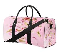 Bolsa de viaje con estampado de manzanas y flores para mujeres, hombres, niñas, niños, fin de semana, bolsa de equipaje de 22.7 L, bolsa de equipaje para deportes, gimnasio, yoga, color, 22.7L,