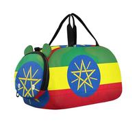 Bolsa de viaje con la bandera de Eritrea para niños pequeños, bolsas de fin de semana para niñas, bolsa de viaje para gimnasio, equipaje para niños, Bandera de Etiopía, Classic