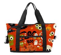Bolsa de viaje con lazos, margaritas y corazones, bolsa expansible para fin de semana, bolsa de noche, impermeable, para deporte, gimnasio, hospital, Multicolor 9, Talla única, Bolsa de viaje