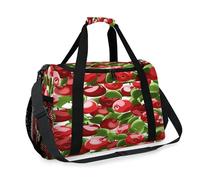 Bolsa de viaje con manzanas de frutas para niñas, niños, mujeres, hombres, manzanas, fin de semana, bolsa de noche, bolsa de hombro para viajes, deportes, gimnasio