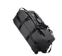 Bolsa de Viaje con Ruedas 80 l, Plegable, Resistente y 31 Pulgadas, al Agua, Correa for el Hombro para la excursión de Fin de Semana al Gimnasio(Gray)