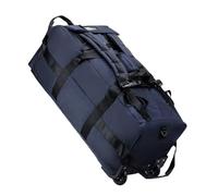Bolsa de Viaje con Ruedas 80 l, Plegable, Resistente y 31 Pulgadas, al Agua, Correa for el Hombro para la excursión de Fin de Semana al Gimnasio(Blue)