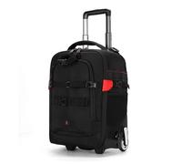 Bolsa De Viaje con Ruedas Bolsa for cámara con Ruedas, Impermeable, Profesional, for cámara DSLR, Maleta con Ruedas, vídeo, Foto, cámara Digital, Mochila con Ruedas para Viajar(L Not Expandable)