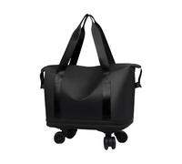 Bolsa de Viaje con Ruedas | Juego de Maleta con Ruedas Personal | Ligera con Ruedas giratorias 360° Compartimentos Separados Mojado, Negro, riferimento Alla descrizione, Consulte la