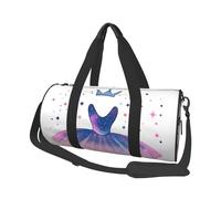 Bolsa de viaje con vestido de bailarina Galaxy Star, bolsa de gimnasio para hombres y mujeres, bolsa de deporte para viajes de fin de semana, trabajo, camping