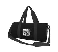 Bolsa de Viaje Convertible Embrace The Suck con Correa para el Hombro, Ideal como Equipaje de Mano o de Viaje. Plegable y con Ruedas, Hombres y Mujeres.