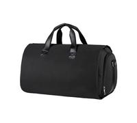 Bolsa de Viaje Convertible | Portatrajes versátil | Bolsa de Viaje para Traje de Lona | Equipaje de Ropa con Correa para el Hombro con Materiales de Primera Calidad para escapadas de Fin de Semana