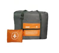 Bolsa de viaje de 30 litros, tela Oxford resistente al agua, equipaje plegable, bolsa ligera para vuelos y escapadas de fin de semana, Orange, Viajes