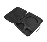 Bolsa de Viaje de Antena Satelital, Plato Satelital de Carcasa Dura Caja de Almacenamiento Portátil Que Lleva Bolsas para Soporte, Adaptador de Tubería, Cables, Fuente de Alimentación