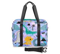 Bolsa de viaje de color galaxia para mujeres y hombres, bolsa de viaje Dinosa Galaxy Marble Weekend Overnight Bags 32 L Large Holdall Tote Cabin Bag for Sports Gym Yoga, color, (32 L) UK, Organizador