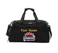 Bolsa de Viaje de Equipaje Personalizada Bolsa de Equipaje Personalizada con Bolsillos húmedos y Secos, Bolsa de Deporte con Nombre de Foto Impreso, Bolsa de Baile Personalizada