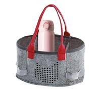 Bolsa de viaje de fieltro, bolsa de transporte de música de fieltro, bolsa de almacenamiento para plataforma de viaje, paño portátil para el juego de iniciación del jugador, maletín de fieltro