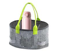 Bolsa de viaje de fieltro, bolsa de transporte de música de fieltro, bolsa de almacenamiento para plataforma de viaje, paño portátil para el juego de iniciación del jugador, maletín de fieltro