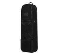 Bolsa de viaje de golf, organizador plegable con ruedas, 51,18 x 14,57 x 9,84 pulgadas, protección acolchada y asa de transporte fácil, ideal para viajes en avión, rango exterior, práctica de playa