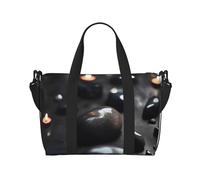 Bolsa de viaje de mano con piedra de corazón misterioso, para hombres y mujeres. Material duradero y diseño elegante, adecuado para viajes de negocios y ocio.