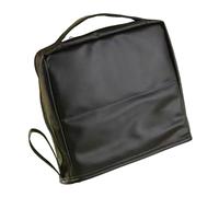 Bolsa de viaje de maquillaje multiusos para cosméticos, cuidado de la piel, artículos de tocador y mesa de tocador, bolsa de maquillaje portátil con base resistente para artículos de tocador de viaje