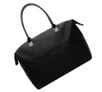 Bolsa de viaje de tela Oxford para deportes, gimnasio, bolsa de viaje, gran capacidad, para deportes al aire libre, viajes, pequeña bolsa de gimnasio, Color negro., S