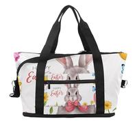 Bolsa de viaje de viaje con corazones de vacas de las tierras altas, bolsa expansible para fin de semana, bolsa de noche, impermeable, para deporte, gimnasio, hospital, Multicolor 4, Talla única