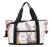 Bolsa de viaje de viaje con corazones de vacas de las tierras altas, bolsa expansible para fin de semana, bolsa de noche, impermeable, para deporte, gimnasio, hospital, Multicolor 5, Talla única