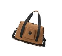 Bolsa de viaje deportiva de gran capacidad para fitness, con separación en seco y húmedo durante la noche, fitness, viajes, separación húmeda y seca, gimnasio, natación, Brown, Mass Beauty
