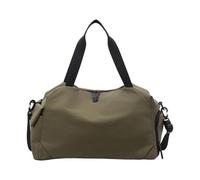 Bolsa de viaje deportiva para mujeres y niñas, impermeable, para gimnasio, fines de semana, ligera, para llevar durante la noche, para llevar al día siguiente, Green, Mass Beauty