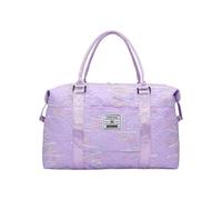 Bolsa de viaje ergonómica con múltiples bolsillos, asa gruesa, correa ajustable para escapadas de entrenamiento de fitness, correa ajustable, organizador de fitness, bolsas de viaje, Purple, Mass