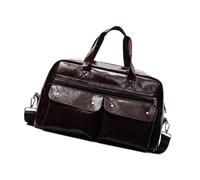 Bolsa De Viaje Ergonómica para Ejercicios Resistente Agua Práctica Tela PU Múltiples Bolsillos Interiores Correa Uso Diario Bolsa Trabajo con Soporte Hombros