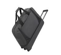 Bolsa de Viaje expandible con Ruedas for Mujer, Impermeable, Plegable, Resistente, con Ruedas giratorias, for Viajes Cortos, Maternidad y posparto.(Grey,M)