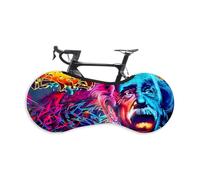 Bolsa de viaje extensible for bicicleta: bolsa de almacenamiento portátil y resistente al polvo for bicicletas de montaña y carretera, 29 patrones opcionales.(Einstein)