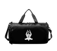 Bolsa de Viaje Fantasy RPG Game Enthusiasts, Bolsa Resistente al Agua para Deporte y Viaje, para Uso Diario, Deporte y Viajes, Chicas(Black)