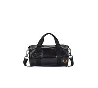 Fred Perry Tonal Classic Mini Barrel Bag (Negro, Talla única)