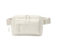 Bolsa de viaje genérica para mujer, hiking Sling Bag, Jogging Sling Bag for Girls, Cycling Sling Backpack, impermeable con 4 cremalleras, Unisex Fanny Pack, Outdoor Sling Bag for Men and Women, beige,