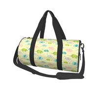 Bolsa de viaje grande para hombre y mujer, bolsa de deporte Armadillo con estampado floral para hombre y mujer, bolsa de viaje plegable para hombre y mujer con varios bolsillos con cremallera