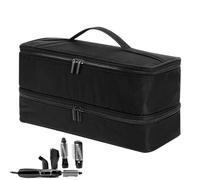 Bolsa de viaje Hot Tools, bolsa para secador de pelo - Bolsa de rizador para secador de pelo portátil,Estuche para secador de pelo, estuche de transporte de viaje, organizador de almacenamiento de
