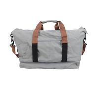 Bolsa de Viaje Impermeable de Tela Oxford para Fin de Semana con Correa para el Hombro con Separación en Seco y Húmedo para Hombres y Mujeres (Gray)