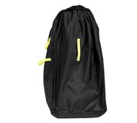 Bolsa de viaje impermeable para asientos de coche y cochecitos con cierre de hebilla, correas de mochila y diseño plegable que ahorra espacio, como lo muestra la imagen, Green
