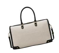 Bolsa de viaje impermeable para fines de semana, bolsa de mano para mujeres y niñas, bolsa de deporte, gimnasio, bolsa de mano, bolsa de hombro, Black, Mass Beauty