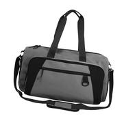 Bolsa de viaje impermeable para fines de semana, bolsas de mano para mujeres y niñas, bolsas deportivas para gimnasio, bolsas de mano, regalos de hombro, Gray, Mass Beauty