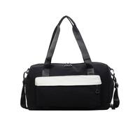 Bolsa de viaje impermeable para fines de semana durante la noche, bolsas de mano para mujeres y niñas, bolsas deportivas para gimnasio, bolsas de mano, regalos de viaje, Black