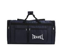 Bolsa De Viaje Lona Talego Plegable Sipobuy 100l, Bolsa Deportiva para Gimnasio, Compartimento para Zapatos, Ligero E Impermeable, Gran Capacidad, Unisex (Azul)
