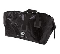 Bolsa Impermeable M-Wave Travellers Bag 120L para Remolque de Bicicleta, Negra M