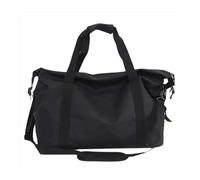 Bolsa de Viaje Mano, Bolsa Deportiva y Fitness Gran Capacidad, Equipaje Almacenamiento Ligera, Cruzada con un Hombro para Viajes(Black)