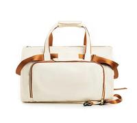 Bolsa de viaje multifuncional convertible de gran capacidad, portátil, resistente al desgaste, blanco, Talla única