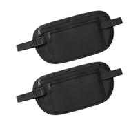 Bolsa De Viaje Oculta De 2 Piezas, Riñonera Invisible Ultrafina, Bolsa Antirrobo Personal para Viajes, Riñonera Deportiva, Adecuada para Viajes, Correr Al Aire Libre.
