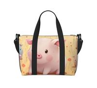 Bolsa de viaje para artículos personales, bolsa de equipaje, bolsa de entrenamiento, ligera, impermeable, deportiva, bolsa de gimnasio, colorida bolsa de fin de semana para mujeres y hombres, Black,